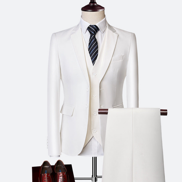 Costume D'invité De Mariage Trois Pièces Pour Homme | Classique