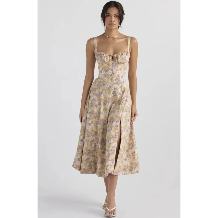 Femmes Robe Élégante Sans Manches | Midi