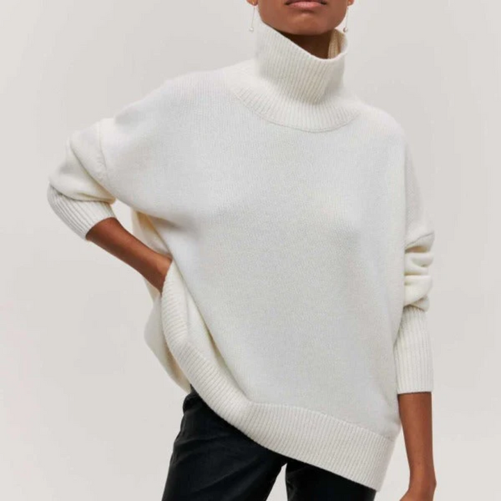Pullover mit Rollkragen für Frauen | Winter