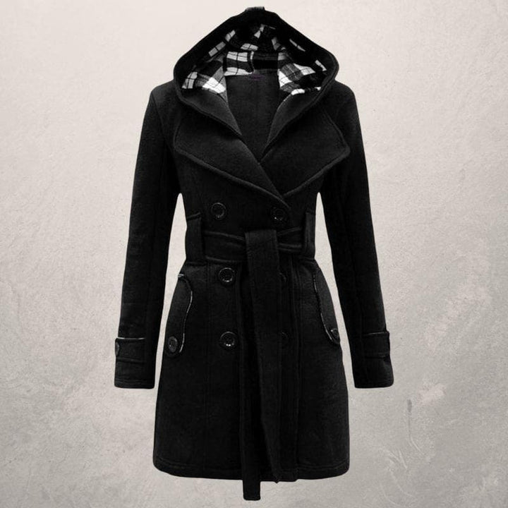 Manteau D'hiver Chaud Pour Femme | Ceinture À La Taille