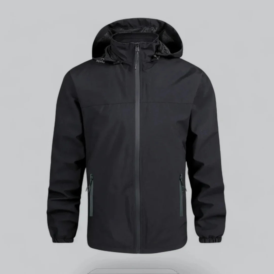 Veste Coupe Vent Zippée Pour Homme | Imperméable