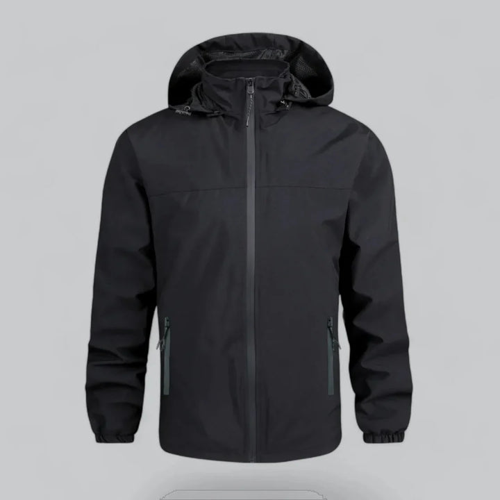 Veste Coupe Vent Zippée Pour Homme | Imperméable