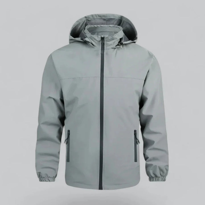 Veste Coupe Vent Zippée Pour Homme | Imperméable