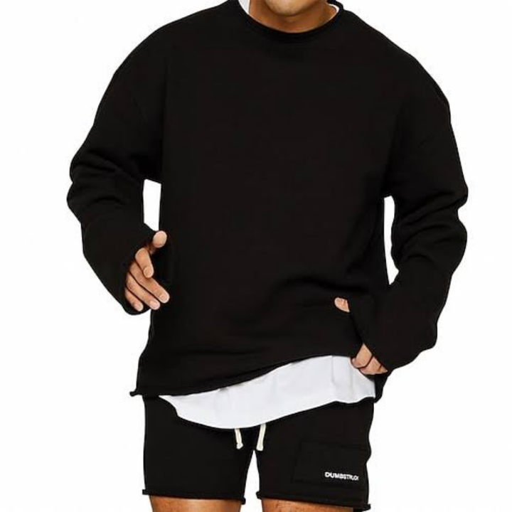 Uomini Casual Set di Maglie a Maniche Corte e Lunghe | Girocollo