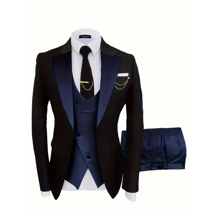 Costume D'invité De Mariage Élégant Pour Homme | Trois Pièces