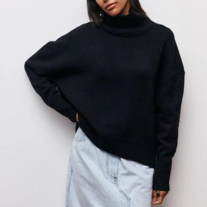 Pullover mit Rollkragen für Frauen | Winter
