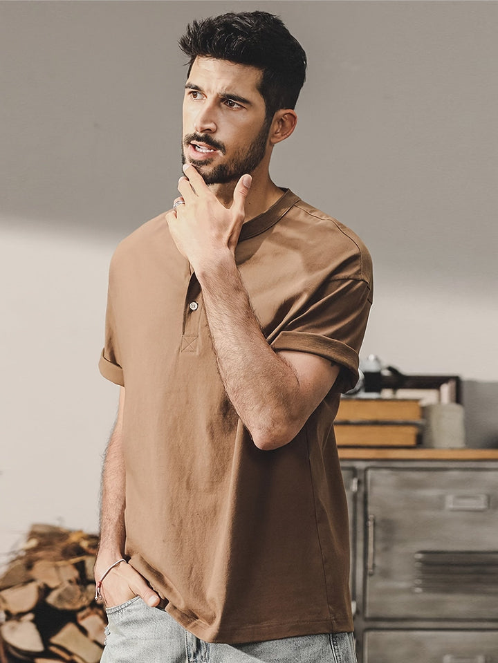 Jordan | Homme Chemise | Marron Clair