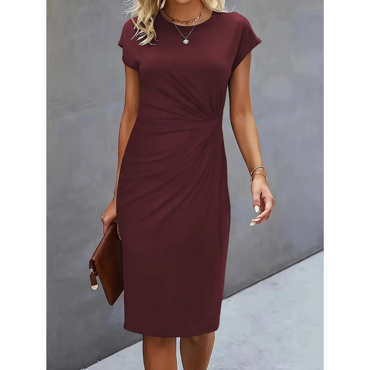 Robe D'invité De Mariage À Manches Courtes Pour Femmes | Mini