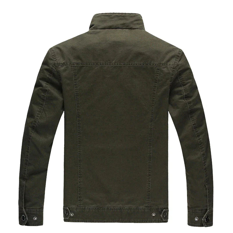 Veste Tactique Élégante À Boutons Pour Hommes | Chaud