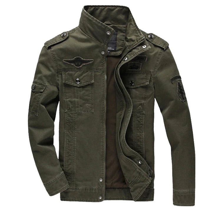 Veste Tactique Élégante À Boutons Pour Hommes | Chaud