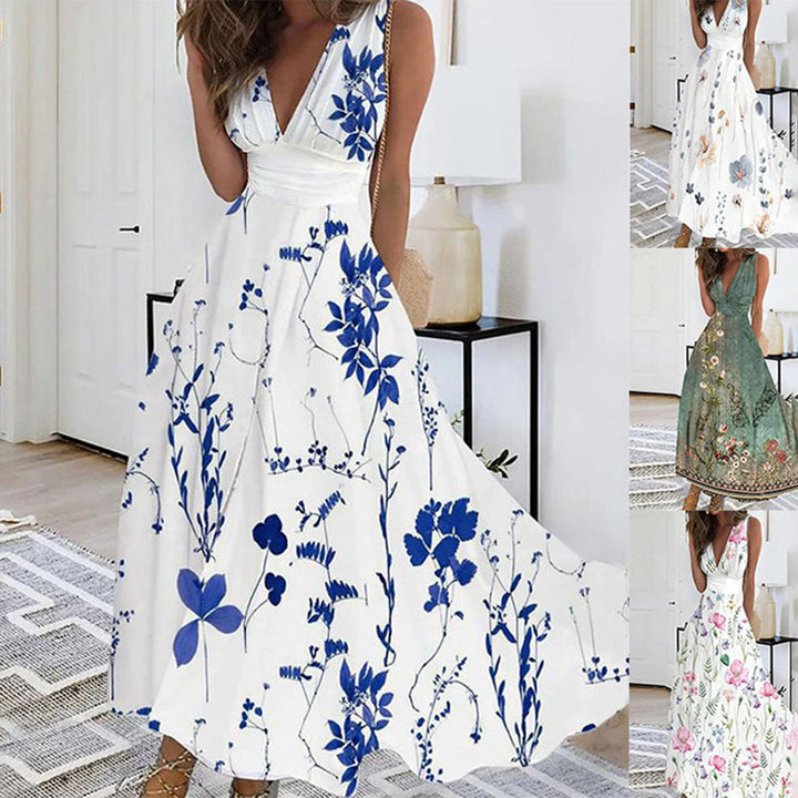 Sabina | Elégante robe à fleurs pour femme