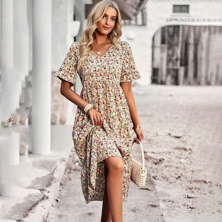 Julien | Vestito a fiori per donne | Midi