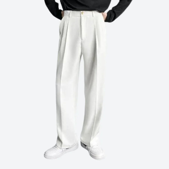 Pantaloni da cerimonia per uomo | plissettato
