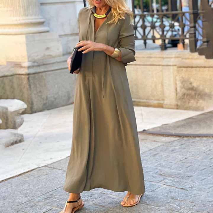 Hannalore | Robe maxi confortable pour femme