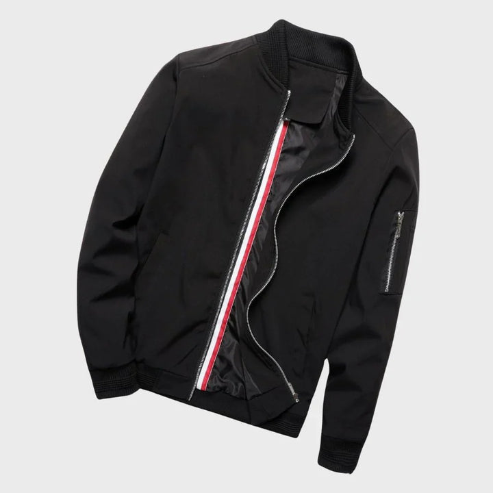 Veste Zippée Décontractée À Manches Longues Pour Hommes | Bomber