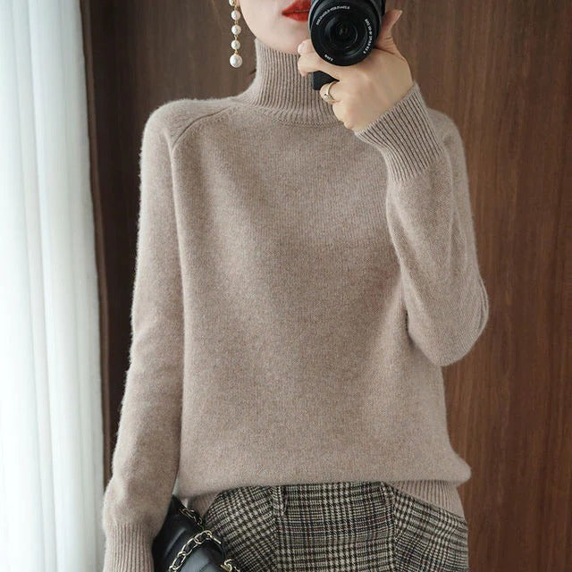 Diane | Pull Col Roulé Pour Femme | Hiver