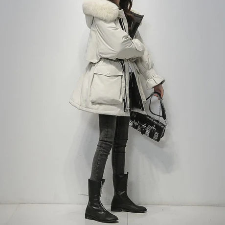 Parka D'hiver Élégante Pour Femme | Capuche