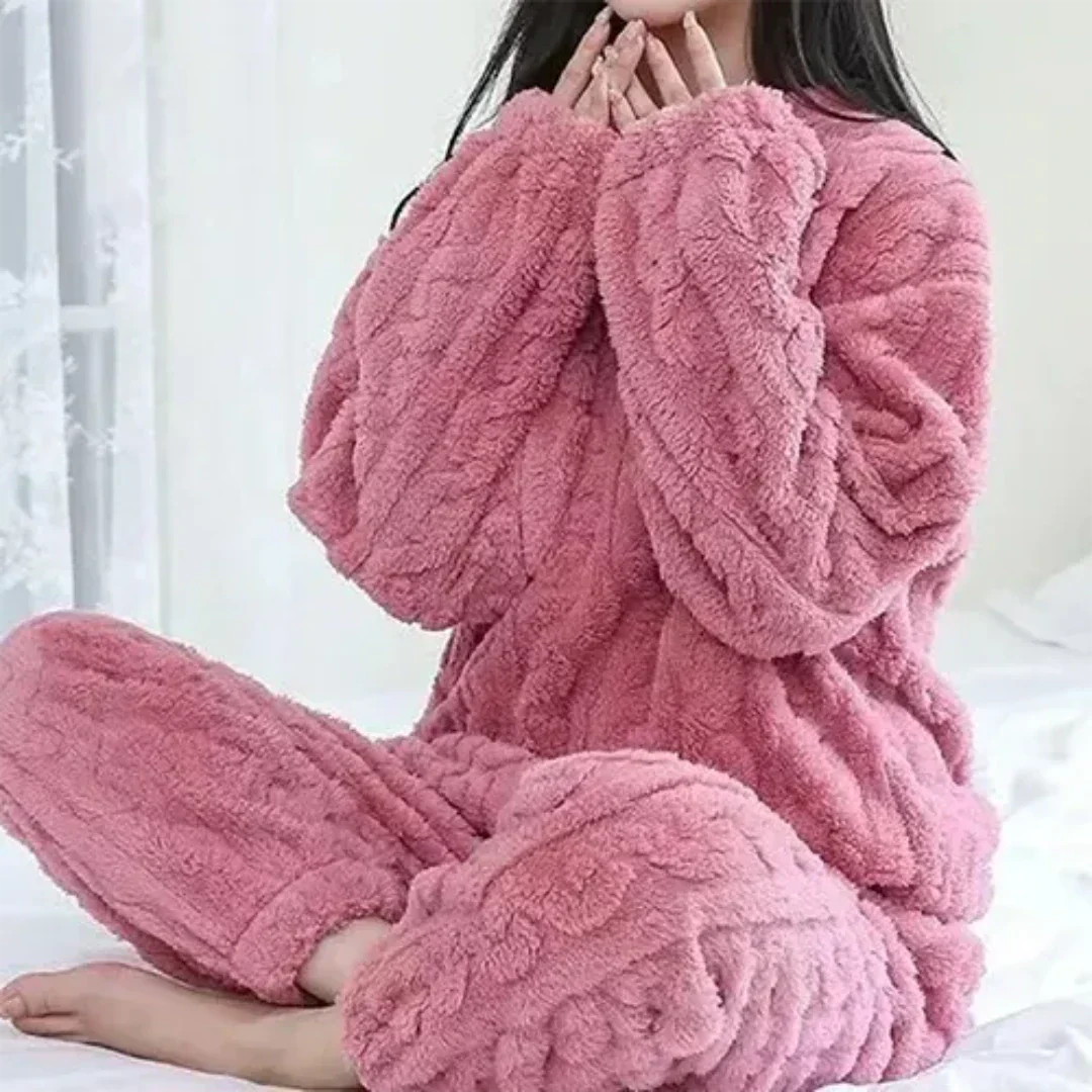 Two-Piece Loungewear Set for Women | Knitting