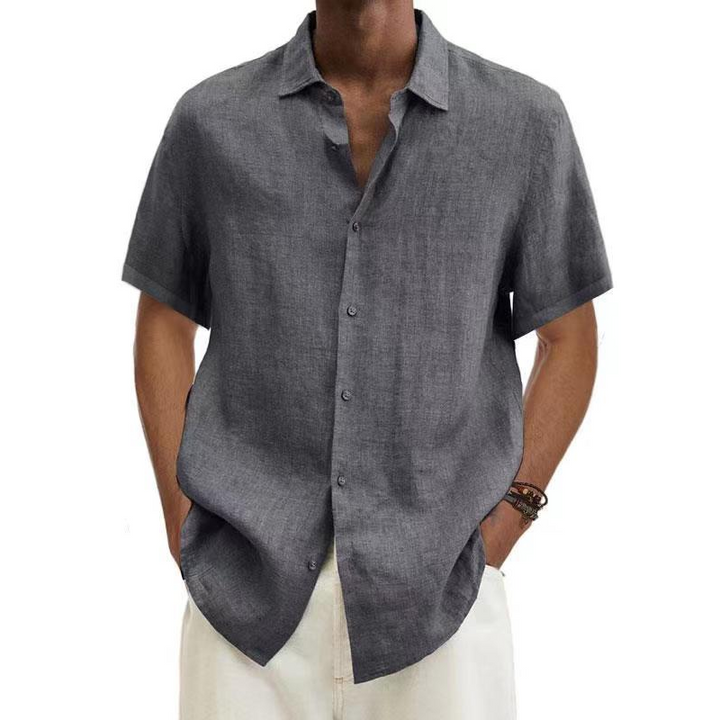 Camicia Casual a Maniche Corte per Uomo | Estate