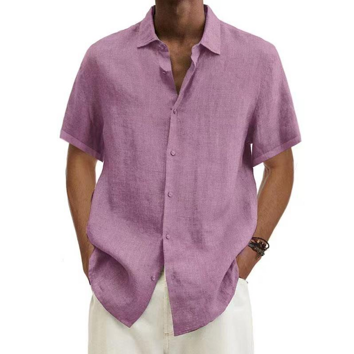 Camicia Casual a Maniche Corte per Uomo | Estate