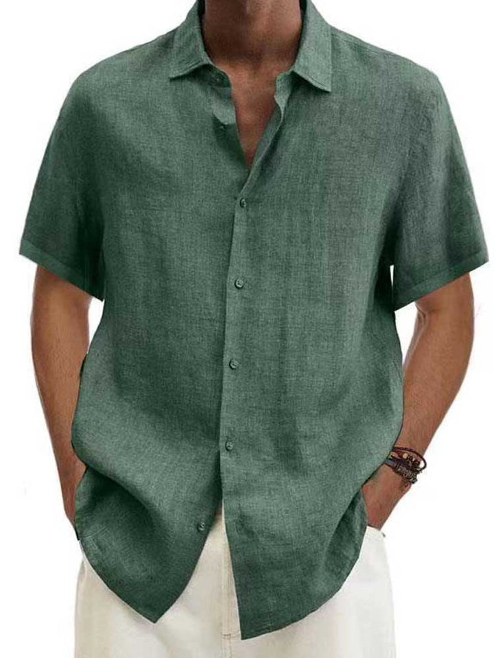 Camicia Casual a Maniche Corte per Uomo | Estate