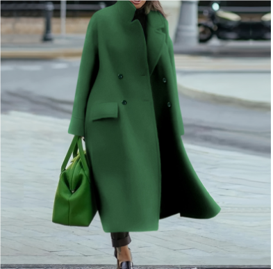 Femmes Trench Manteau Chaud D'hiver | Longue