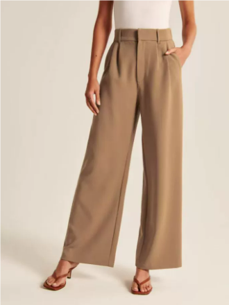 High Waist Pants For Women | Wide Leg