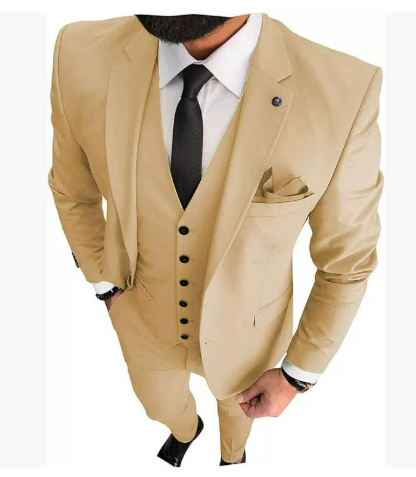 Costume Classique Ajusté Pour Hommes Invités Au Mariage | Formel