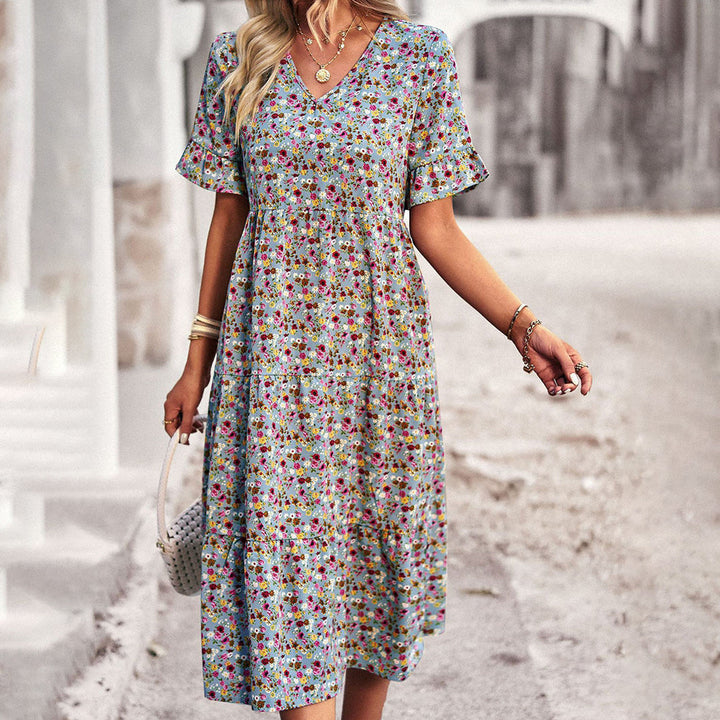 Julien | Vestito a fiori per donne | Midi