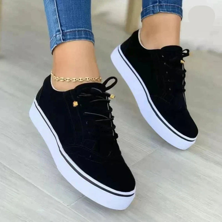 Chaussures À Lacets Décontractées Pour Femmes | Confortables
