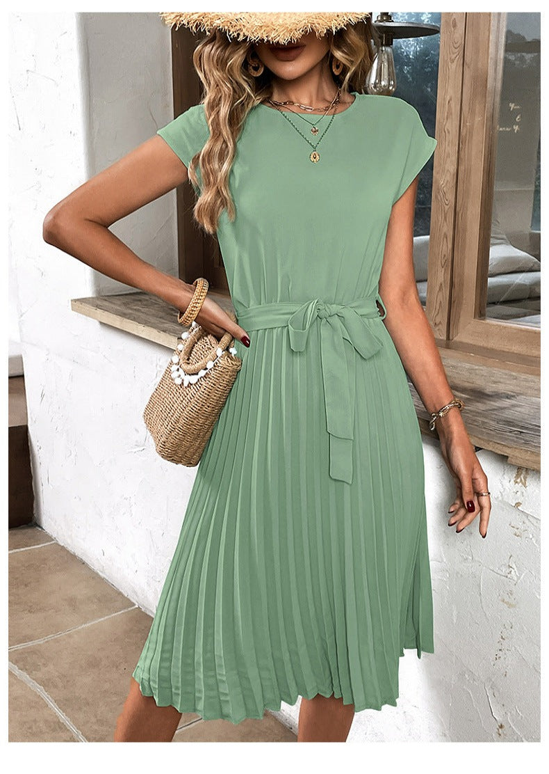 Farrah | Belle robe plissée
