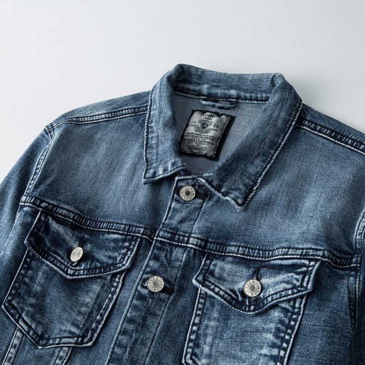 Herrenjacke Bequem Mit Langen Ärmeln | Untere Taste