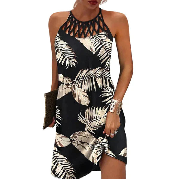 Robe De Soirée Élégante À Sequins Et Dos Nu Pour Femme | Mini