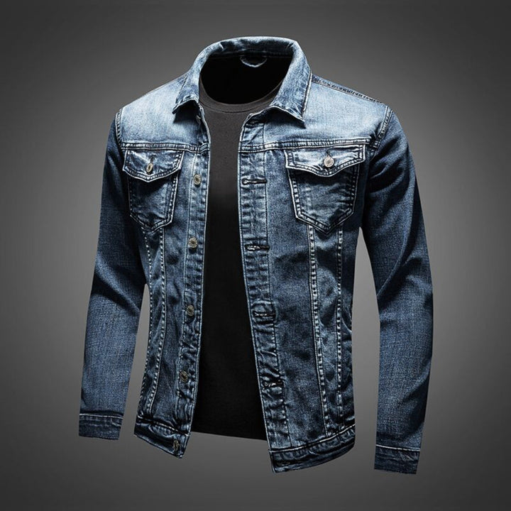 Herrenjacke Bequem Mit Langen Ärmeln | Untere Taste