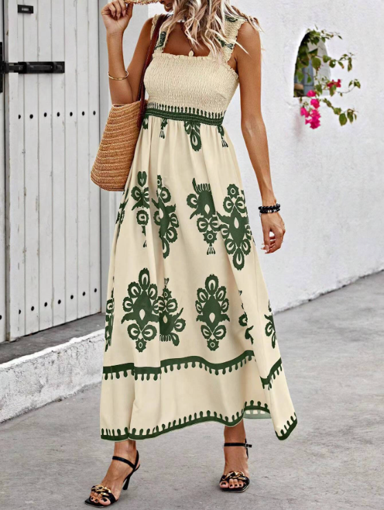 Robe d'Été Femme Longue Chic avec Coupe Flatteuse | Maxi