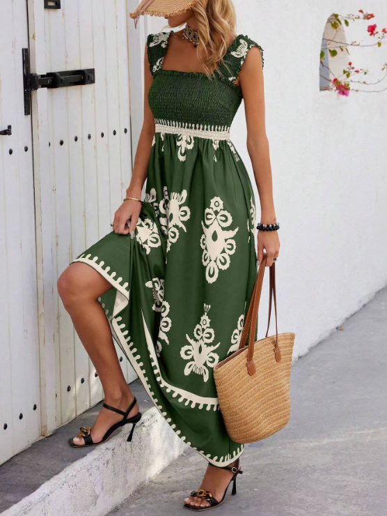 Robe d'Été Femme Longue Chic avec Coupe Flatteuse | Maxi