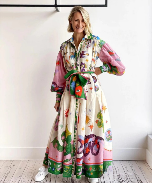 Raina | Maxi stylé robe