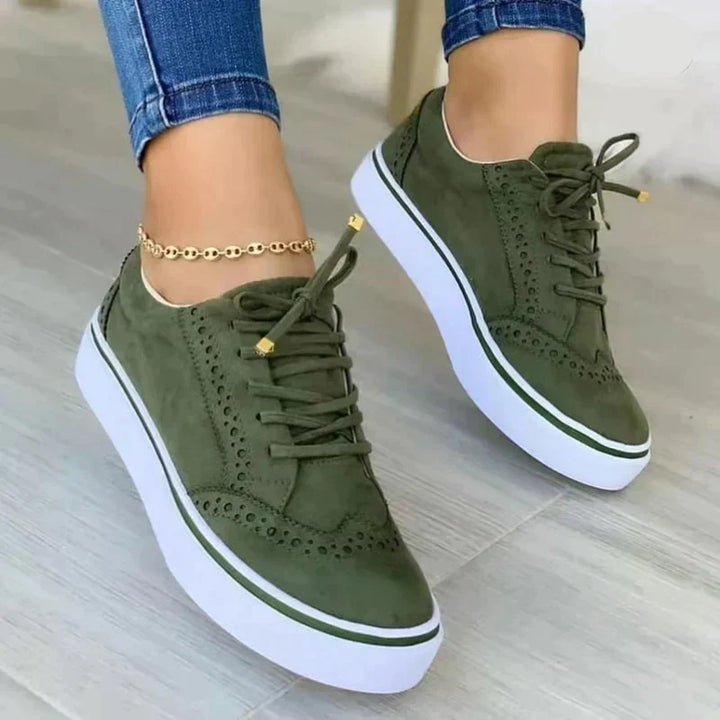 Chaussures À Lacets Décontractées Pour Femmes | Confortables