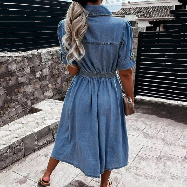 Brigittein | Elegantes Sommerkleid für Frauen | Midi