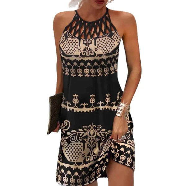 Robe De Soirée Élégante À Sequins Et Dos Nu Pour Femme | Mini