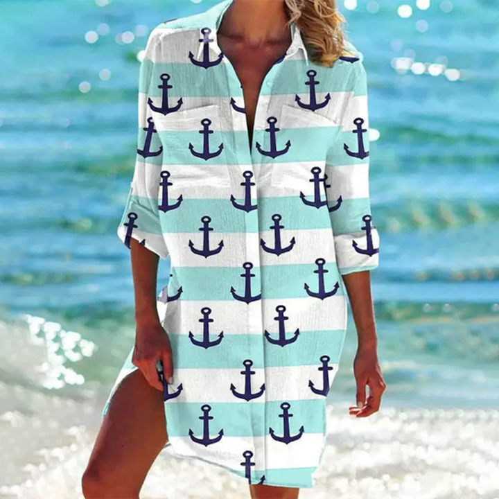 Zarahn | Mini Robe Chemise Pour Femmes | Sommer