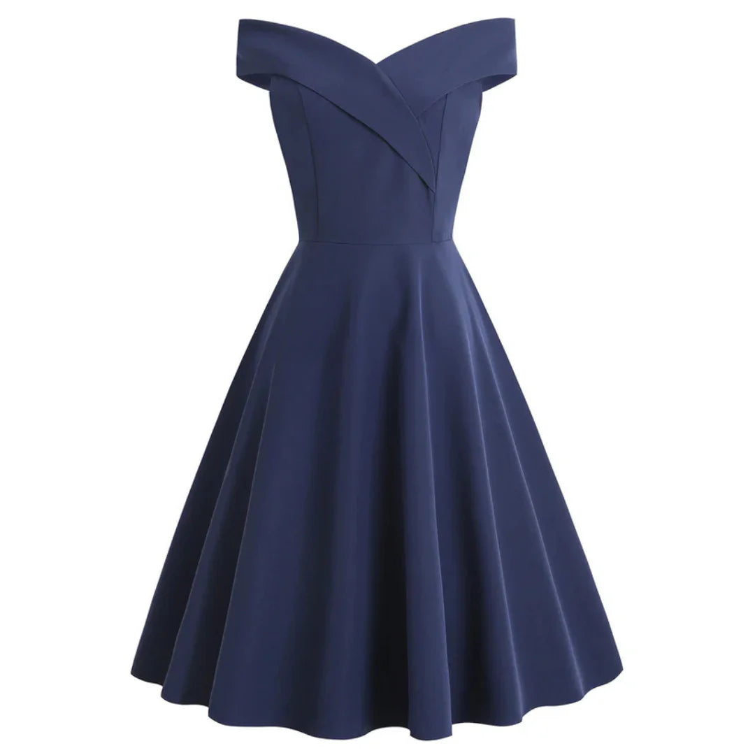 Robe Élégante Sans Bretelles Pour Femmes | Midi