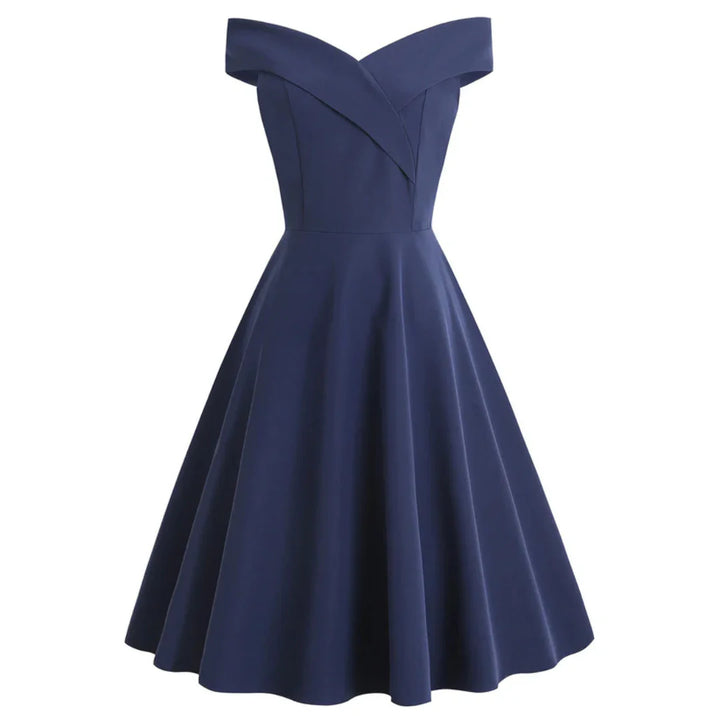 Robe Élégante Sans Bretelles Pour Femmes | Midi