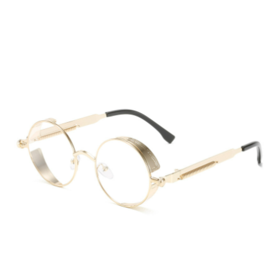 Antoine | Hommes Lunettes De Soleil Rondes | Steam Punk