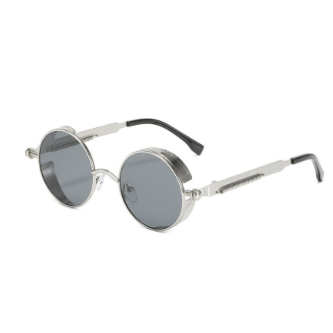 Antoine | Hommes Lunettes De Soleil Rondes | Steam Punk