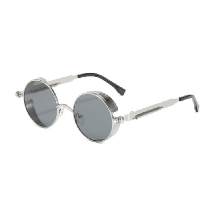 Antoine | Hommes Lunettes De Soleil Rondes | Steam Punk