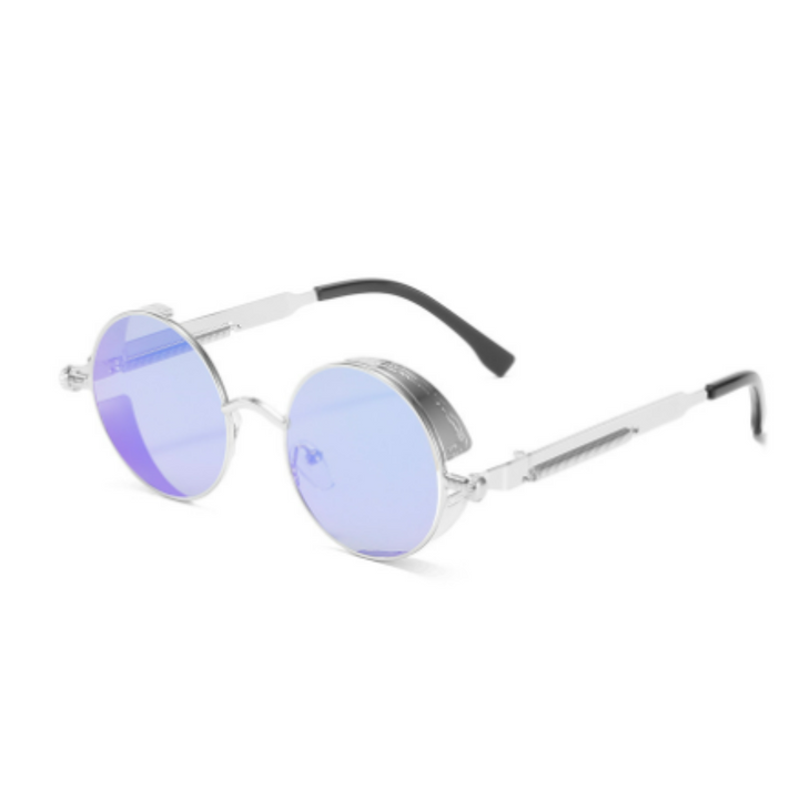 Antoine | Hommes Lunettes De Soleil Rondes | Steam Punk