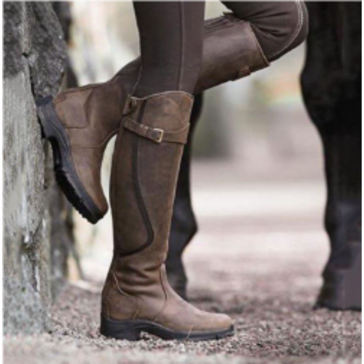 Adiyara | Stiefel mit Schnallen für Frauen | Winter