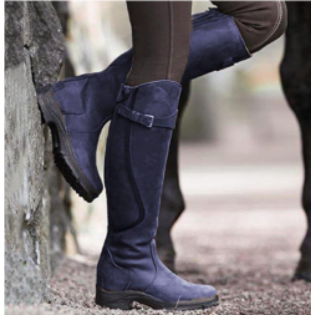 Adiyara | Stiefel mit Schnallen für Frauen | Winter
