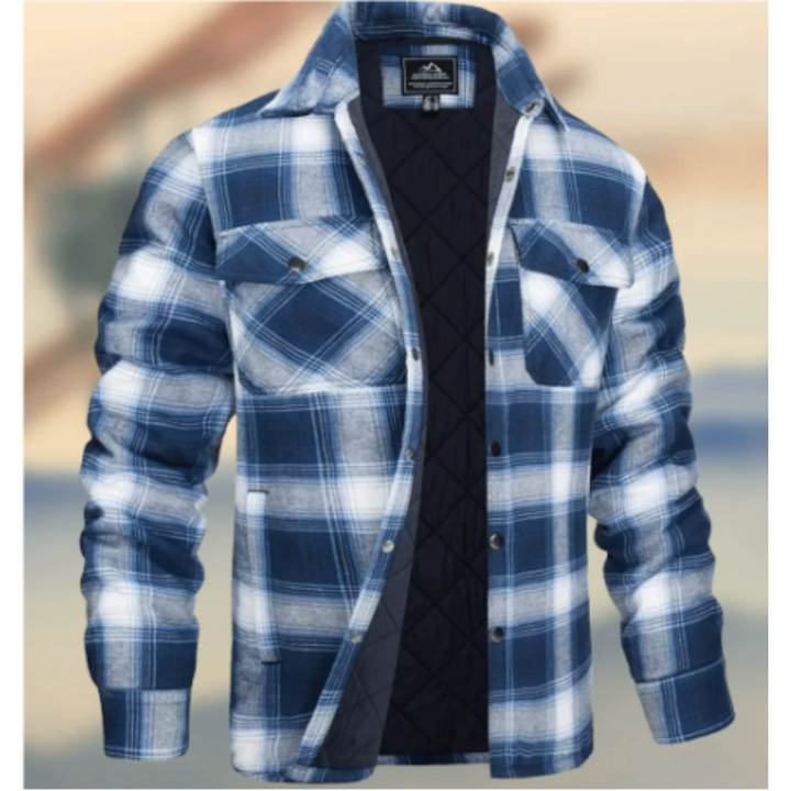 Chemise À Manches Longues Élégante Pour Hommes | Flanelle
